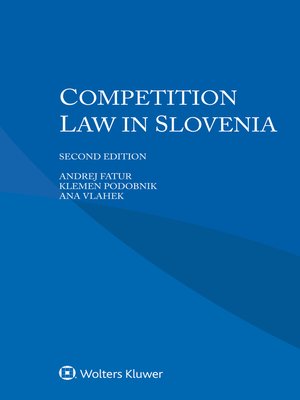 cover image of Competition Law in Slovenia
